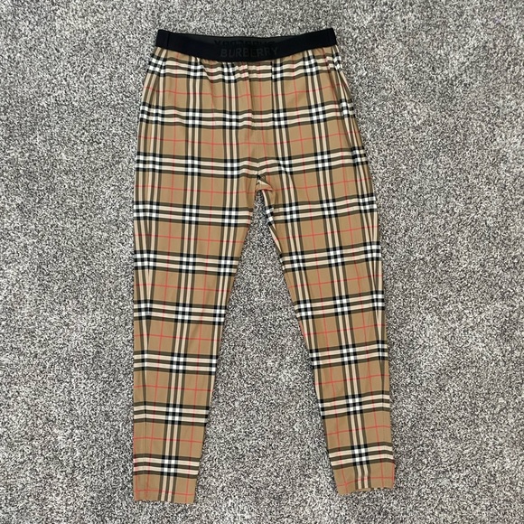 Burberry Pants - 🌟Burberry Logo Detail Vintage Check Jersey Leggings🌟